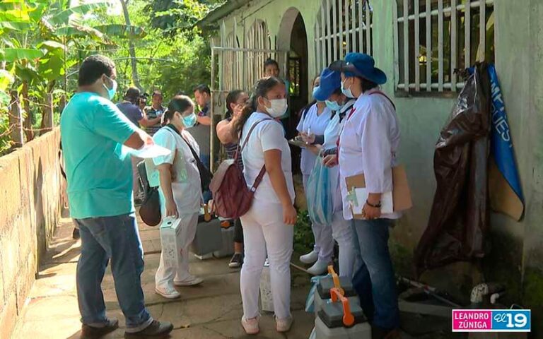 Ciento diez casas fueron visitadas durante la jornada de vacunación contra el Covid-19