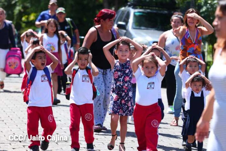 Cerca de 2 millones de nicaragüenses participaron en Ejercicio de Protección a la vida