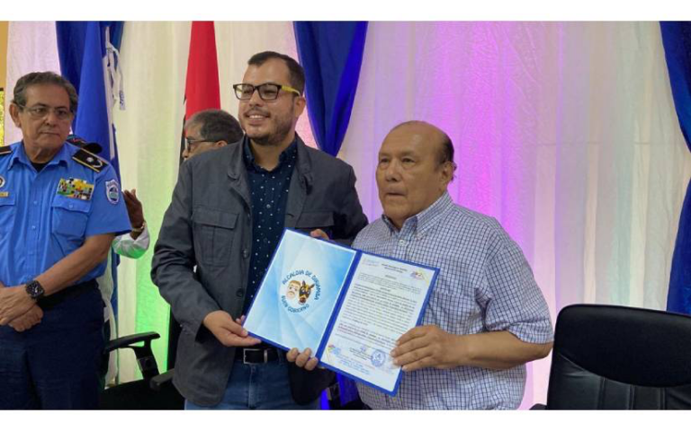 Alcaldía de Diriamba nombra como Hijo Dilecto a Miguel Buitrago “Chocorrón”