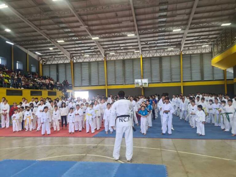 Realizan Campeonato de Taekwondo con la participación de 200 atletas
