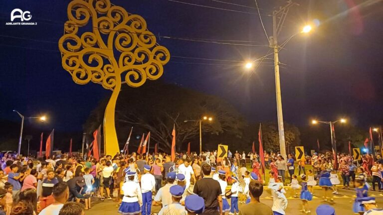 Encienden Árbol de la Vida en Nandaime