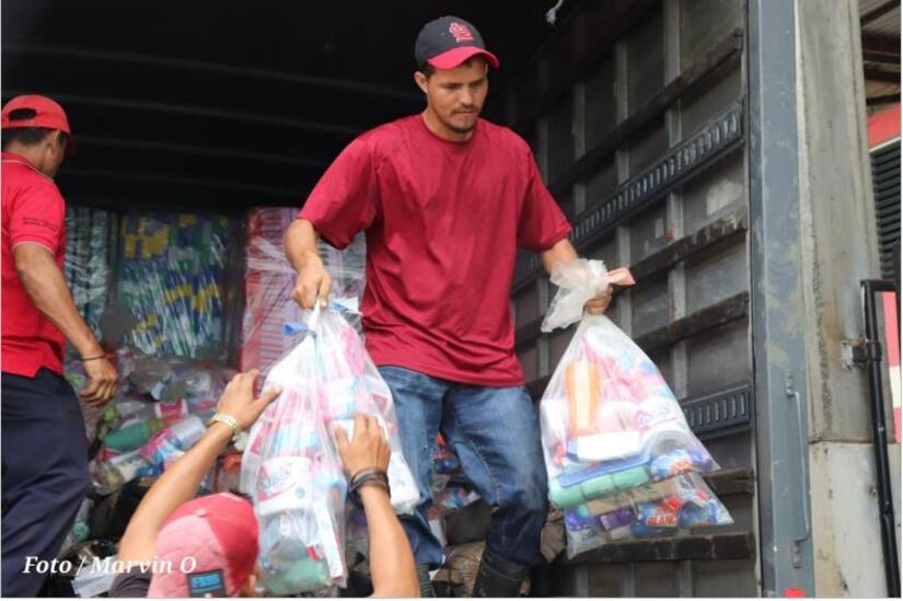 Kits para las familias de El Rama