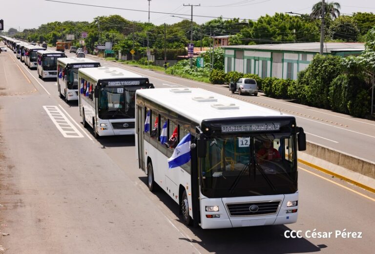 Cooperativas de Managua recibirán 250 nuevos buses