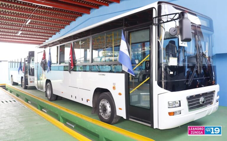 Presidente de Nicaragua entregará nuevas unidades de buses Chinos