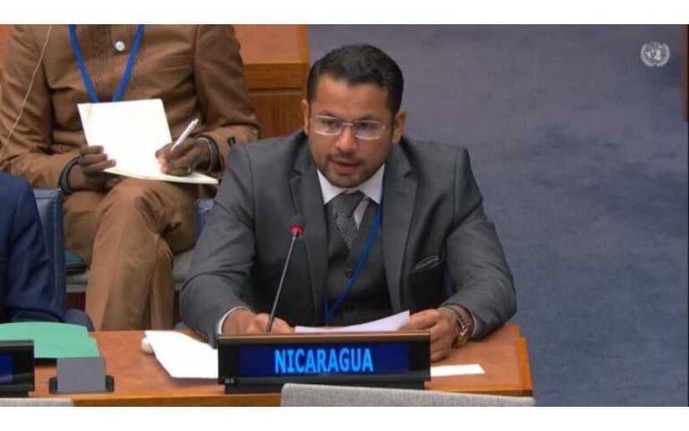 Nicaragua en debate sobre desarme y seguridad internacionales en la ONU