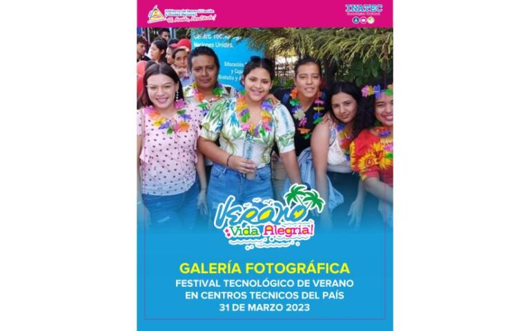 Festival Tecnológico de Verano en Centros Técnicos del país