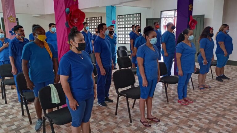 Privados de libertad de Bluefields reciben reconocimiento