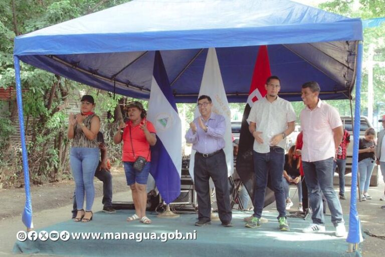 ALMA inaugura 7 cuadras de calles en el barrio Germán Pomares