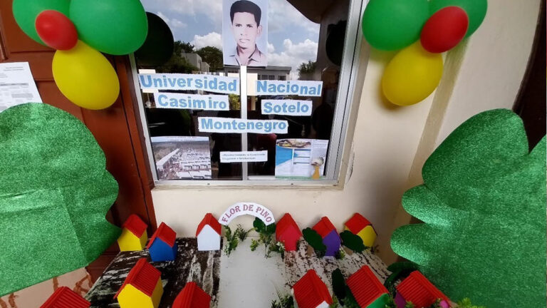 Universidad Nacional Casimiro Sotelo realiza feria de exposición de proyectos