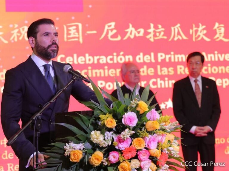 Nicaragua y China celebran primer aniversario de restablecimiento de relaciones diplomáticas