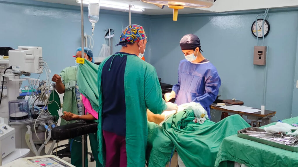 Cirugía en Hospital Nuevo Amanecer