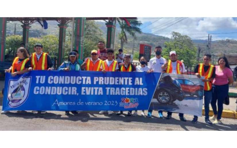 En Matagalpa inició la Campaña de Educación Vial Verano Seguro, Vida y Alegría