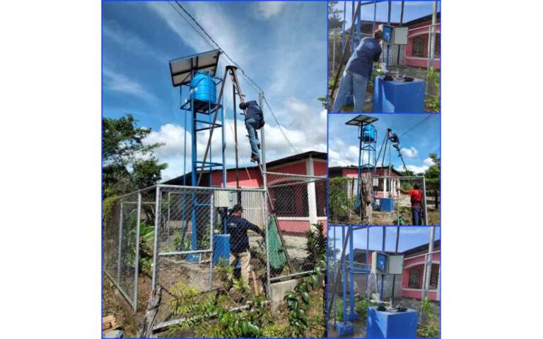 Enacal rehabilitó dos sistemas de agua potable en Comalapa