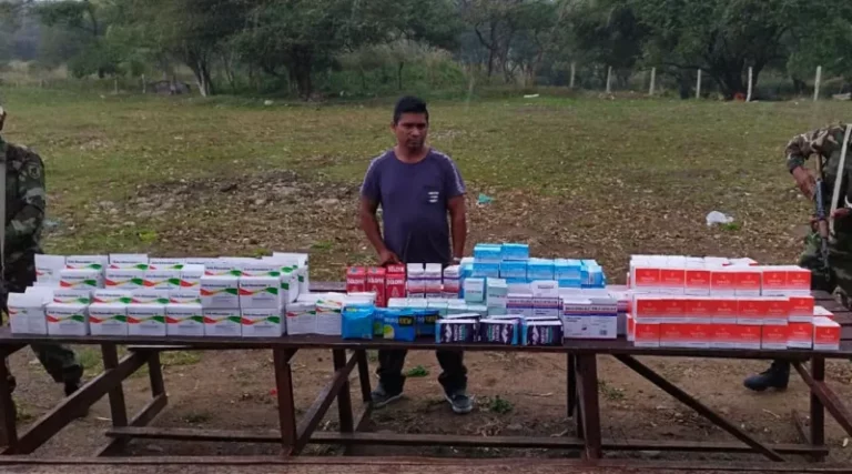 Ejército de Nicaragua incauta medicamento de contrabando que iba a Costa Rica