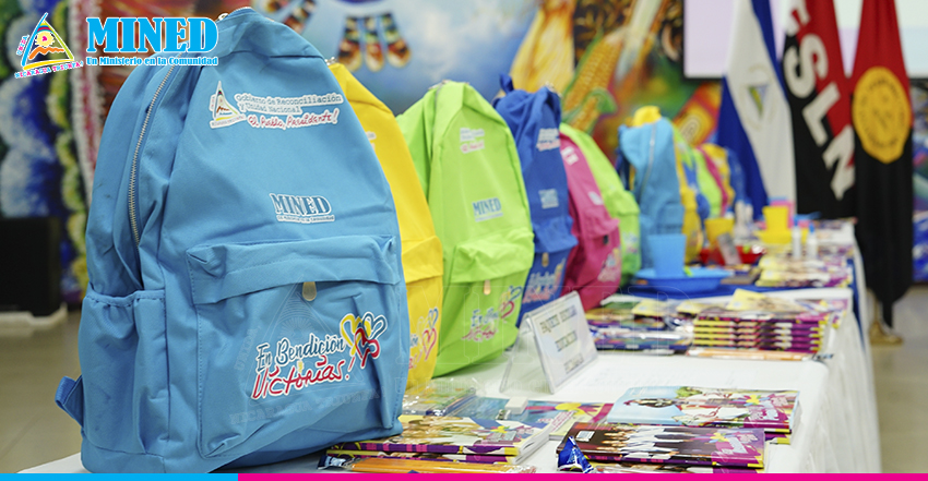 Entregaran mochilas escolares a estudiantes de Nicaragua