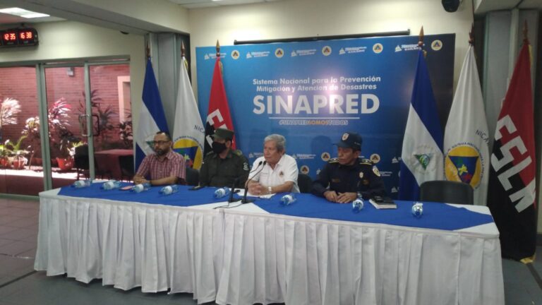 SINAPRED se reunirá esta tarde con autoridades locales ante declaración de alerta amarilla