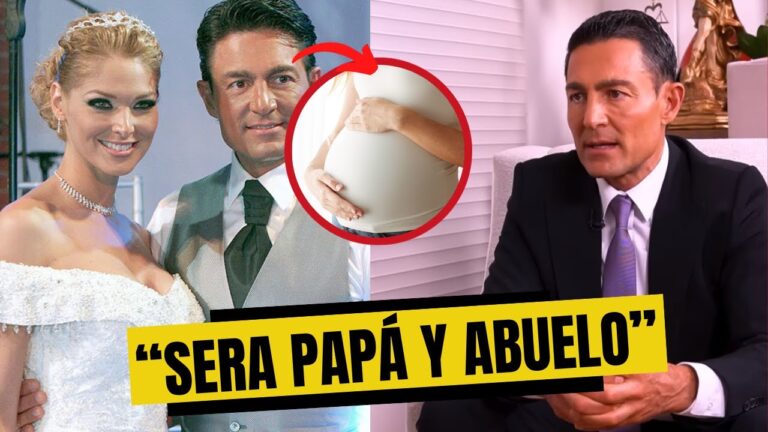 Fernando Colunga se convierte en papa por primera vez