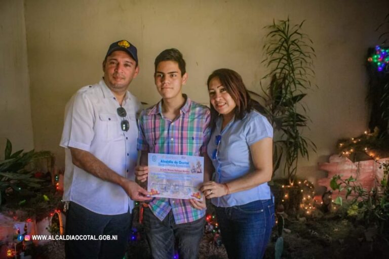 Premian a los tres mejores Nacimientos en Ocotal