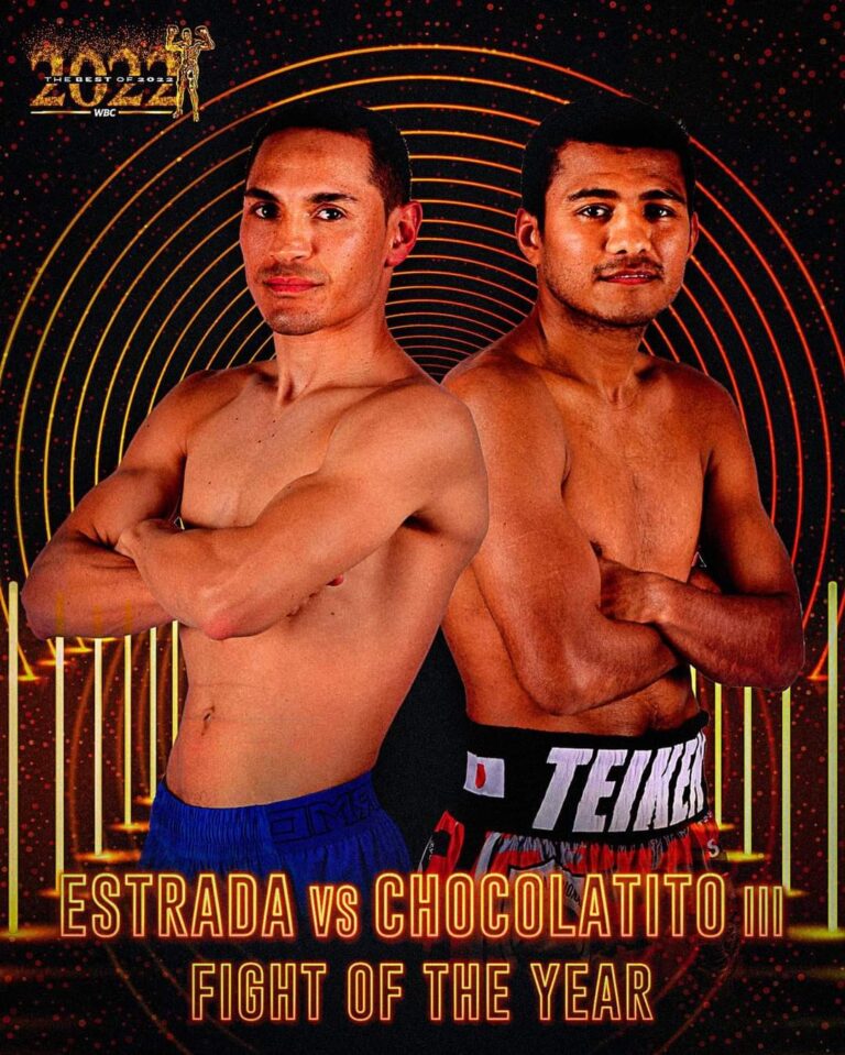 Chocolatito vs. Estrada III pelea del año del CMB