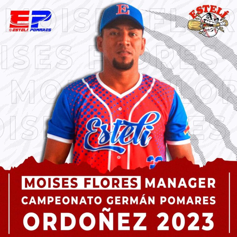 Moisés Flores nuevo mánager de Estelí