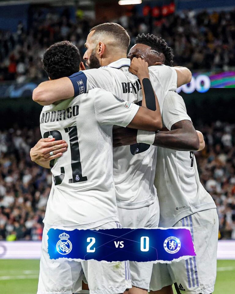 Real Madrid supera al Chelsea y se acerca a semifinales