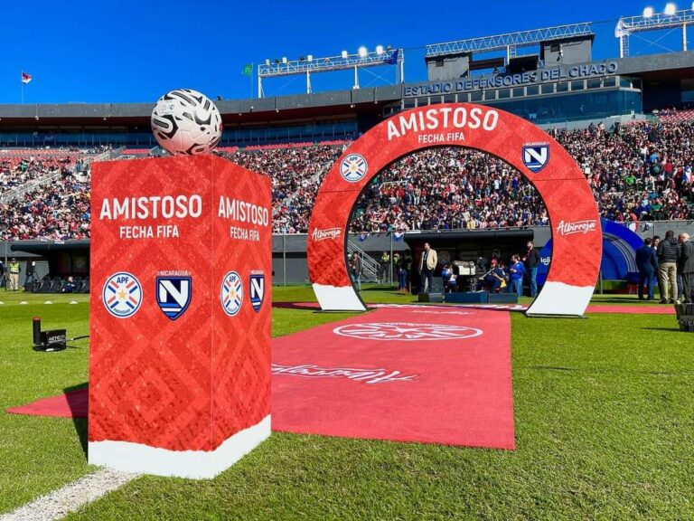 Nicaragua pierde 2-0 ante Paraguay