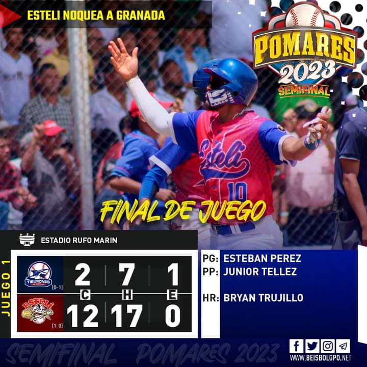 Estelí noquea al Granada en inicio de las semifinales