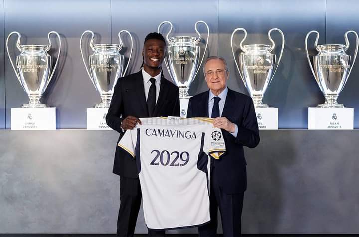 Camavinga renueva con el Real Madrid hasta 2029