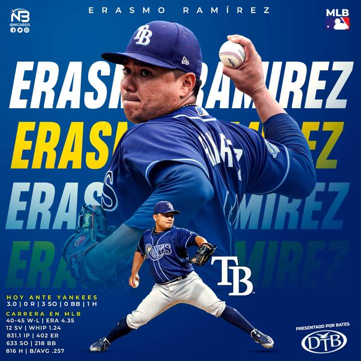 Erasmo se lucen ante los Yankees de New York