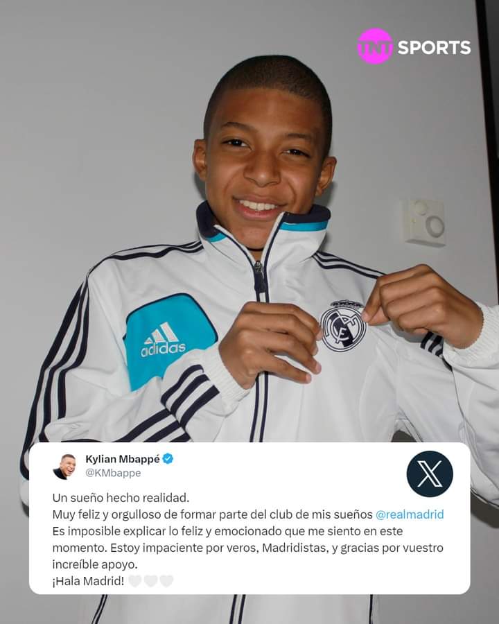 Oficial: Kylian Mbappé es nuevo jugador del Real Madrid