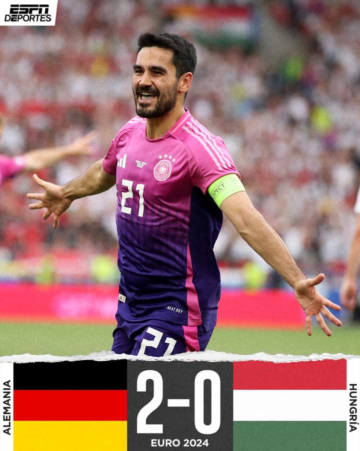 Alemania vence a Hungría y avanza a octavos de final