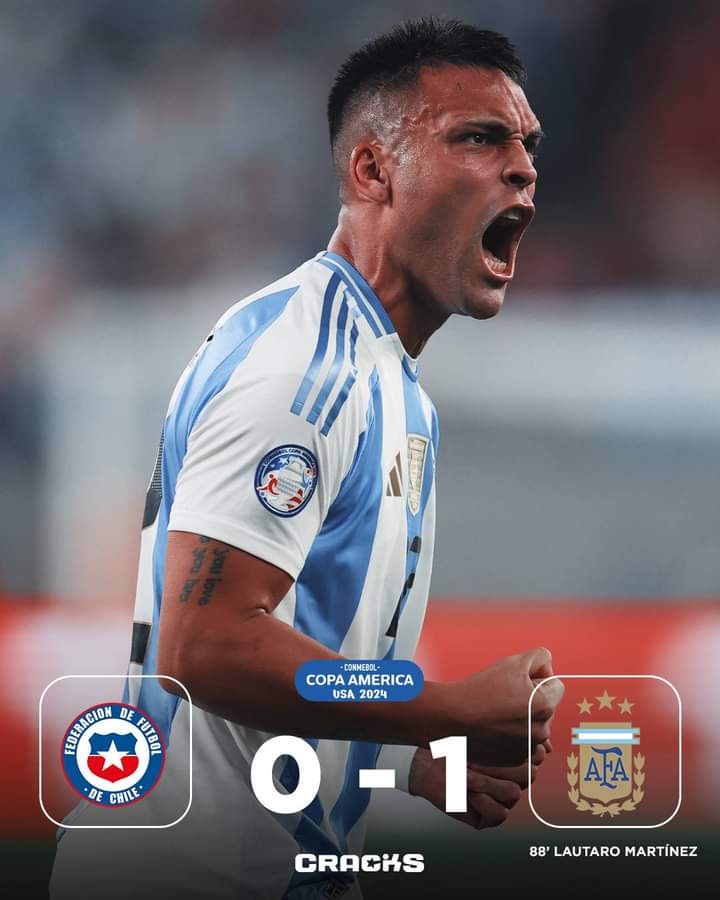 Argentina vence a Chile y avanza a la siguiente ronda
