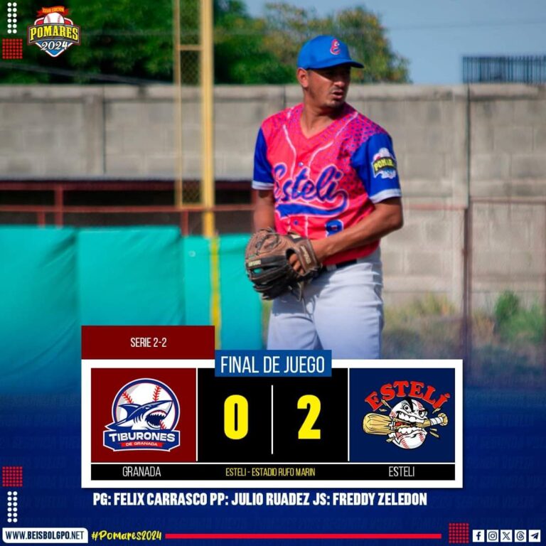 Estelí empata serie a Granada