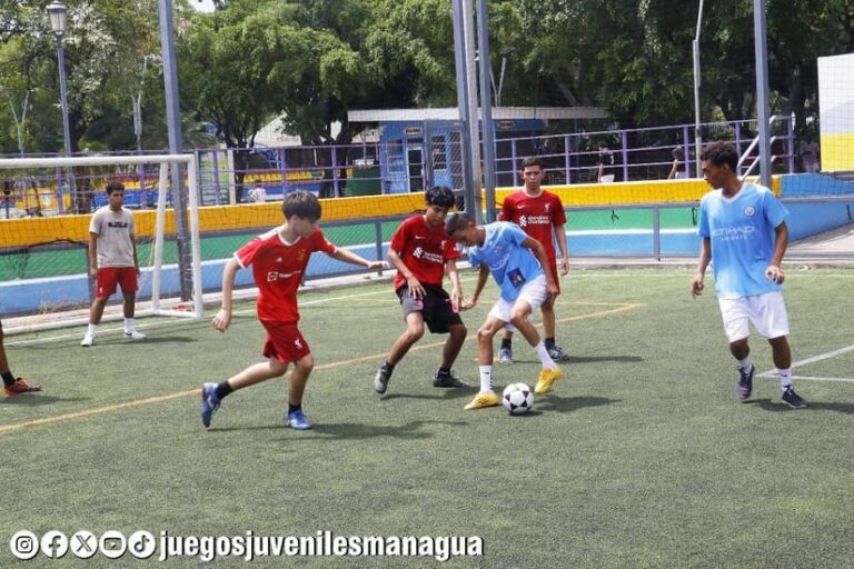 Realizan primera etapa de fútbol sala de los Juegos Juveniles 2024