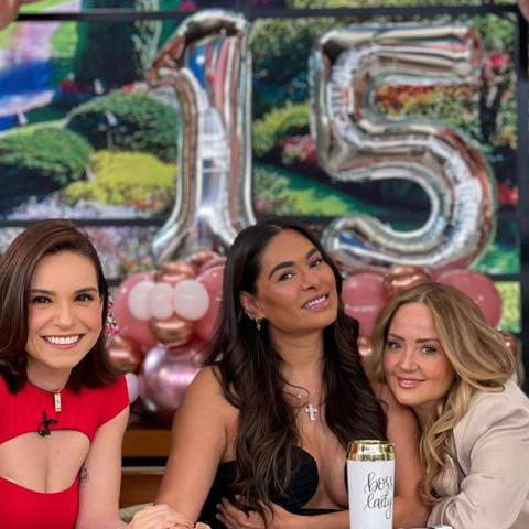 Galilea Montijo celebra sus 15 años a lo grande