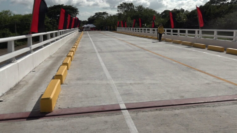 Inauguran nuevo puente en Nandaime