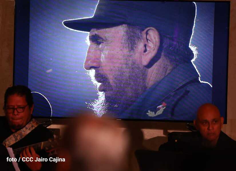 Homenaje al Comandante Fidel