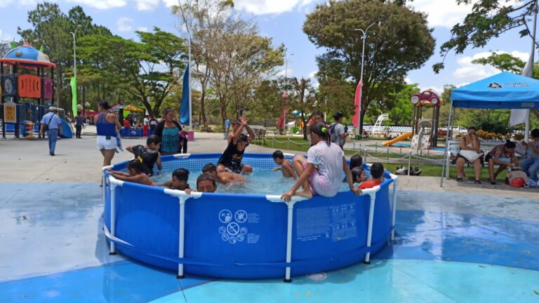 Parque de la Familia en Estelí muy concurrido en Semana Santa