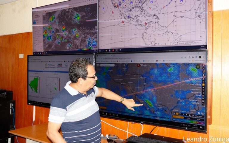 INETER pronostica lluvias esta semana en el territorio nacional