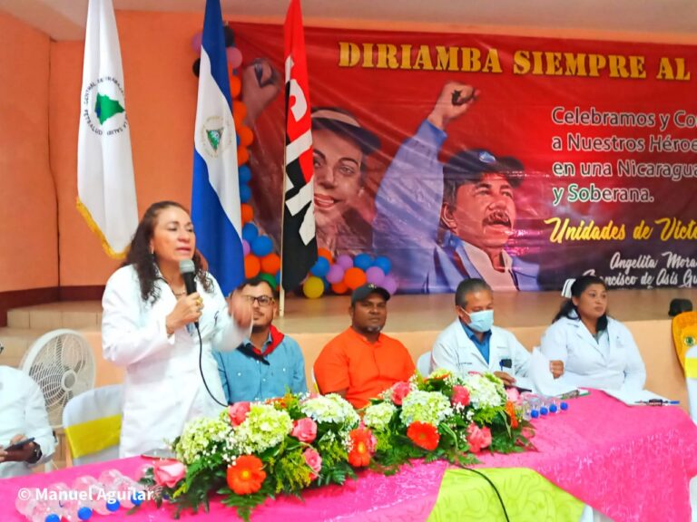 Ministra de Salud se reúne con miembros de Red Comunitaria en Diriamba