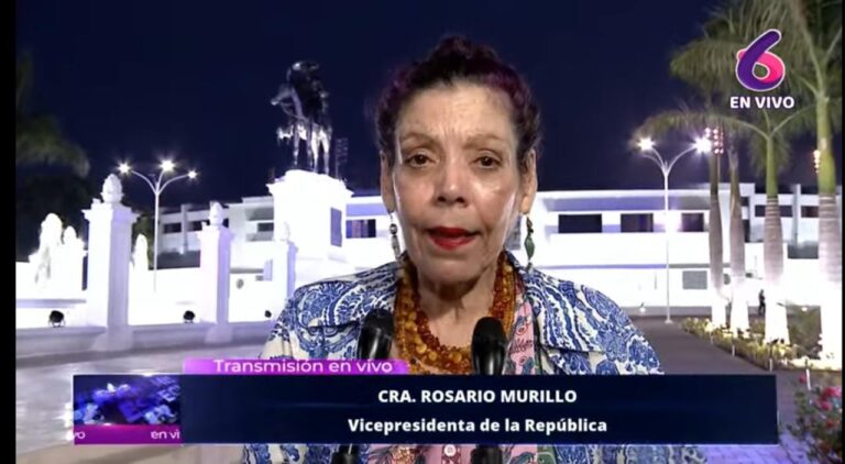 Una vez más le cumplimos al pueblo de Nicaragua, destaca vicemandataria, Rosario Murillo