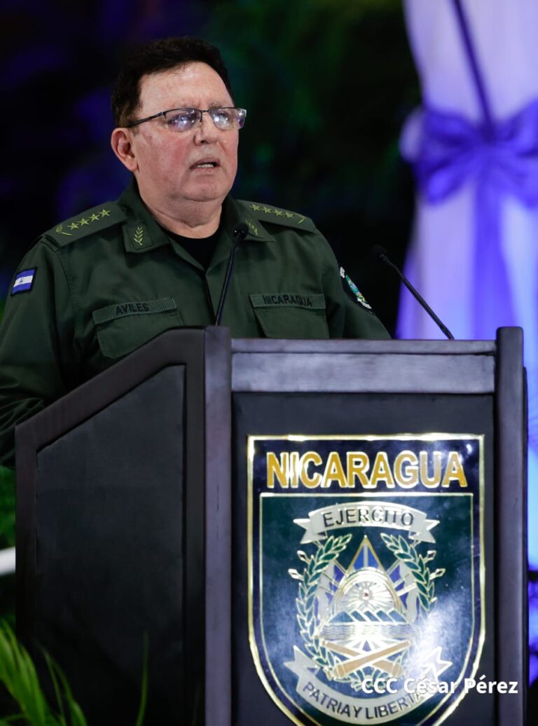 Ejército de Nicaragua presenta el informe de sus misiones y tareas en el último año