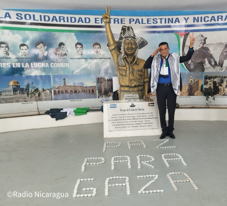 Embajada de Palestina rinde homenaje a víctimas de Gaza