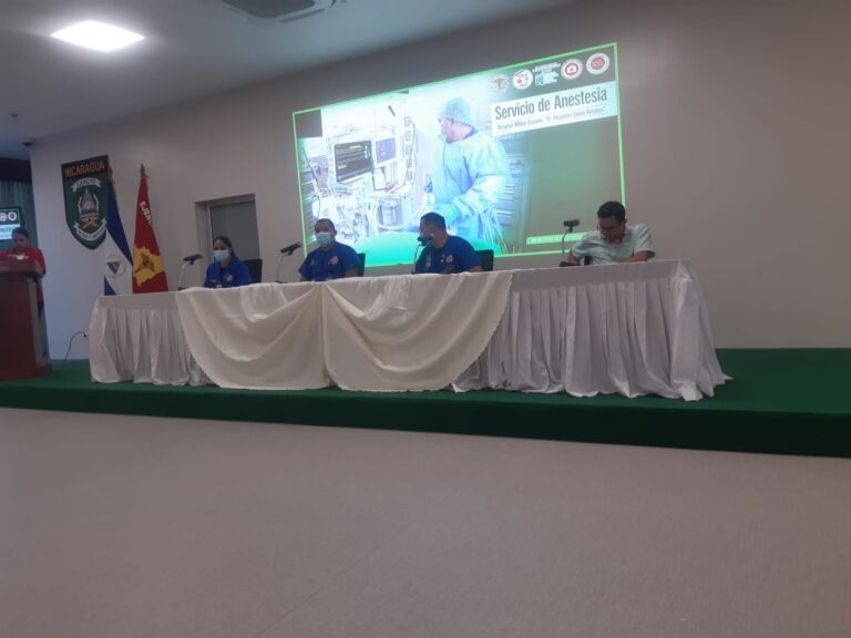Hospital Militar presenta Servicio de Anestesia