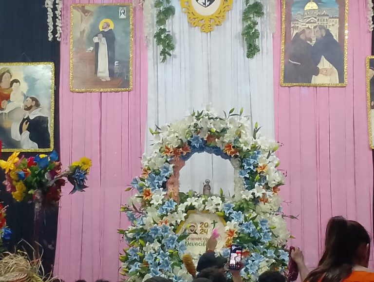 Santo Domingo de Guzmán llega a su morada en Managua