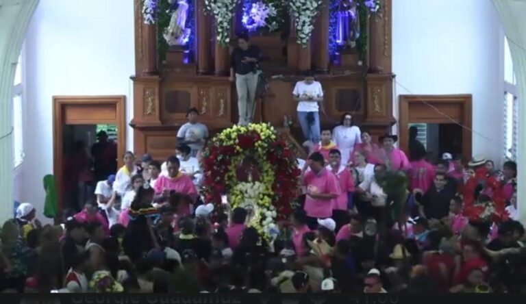 Santo Domingo de Guzmán llega a la Parroquia de Las Sierritas