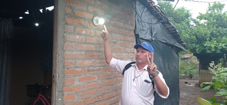 Inauguran un proyecto de electrificación en San Ramón, Matagalpa