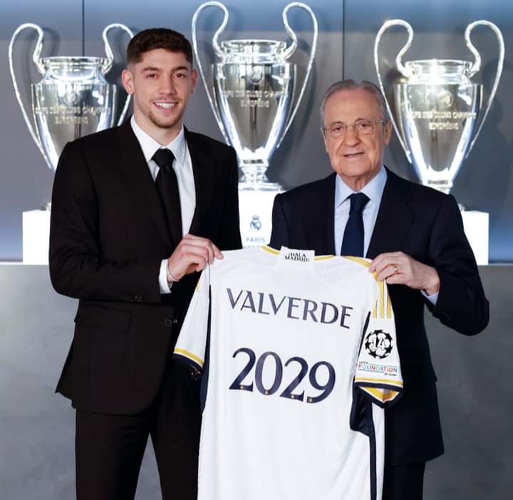 Valverde renueva con el Madrid hasta 2029