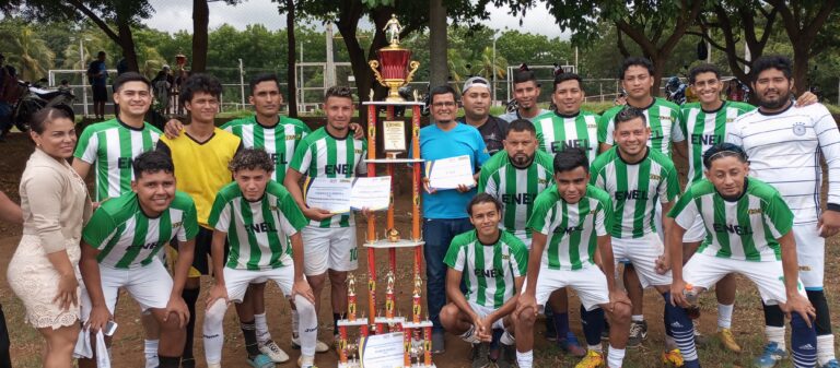 Concluye el XIV Campeonato Inter Interinstitucional de fútbol 7 “Juguemos con energía”
