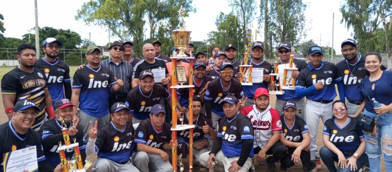 INE es el monarca del IV Campeonato Interinstitucional de Softball Modificado Masculino “Tomas Borge In Memoriam”